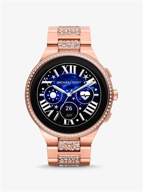 michael kors smartwatch rose gold
